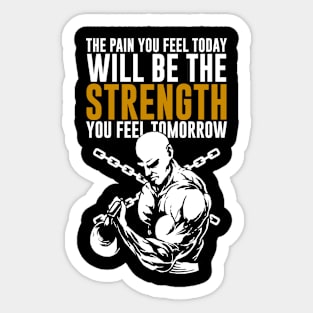 The Pain Muscle Sticker